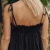 Linen Ballade Dress - Black