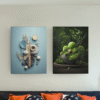 Abstract Japandi Wall Art Digital Poster