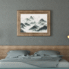 Minimal Zen: Japandi Landscape Art Print (Digital Download)