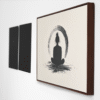 Zen Meditation Digital Poster – Minimalist Yoga Wall Art Printable